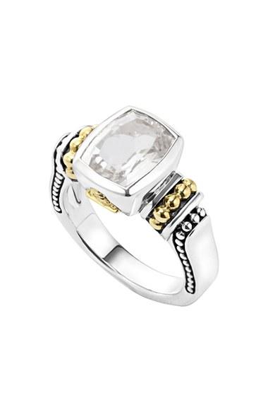 Wedding - LAGOS 'Caviar Color' Small Semiprecious Stone Ring 