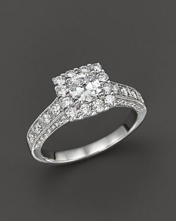 Mariage - Bloomingdale&#039;s Diamond Engagement Ring in 14K White Gold, 1.50 ct. t.w.