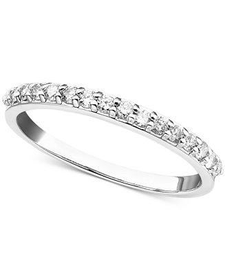 Свадьба - Diamond Ring in 14k White, Yellow or Rose Gold (1/4 ct. t.w.)