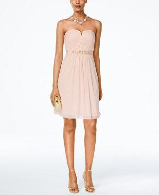 Wedding - Adrianna Papell Adrianna Papell Strapless Ruched Dress