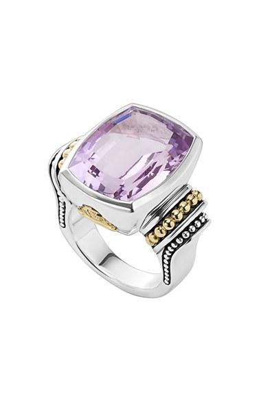 زفاف - LAGOS 'Caviar Color' Large Semiprecious Stone Ring