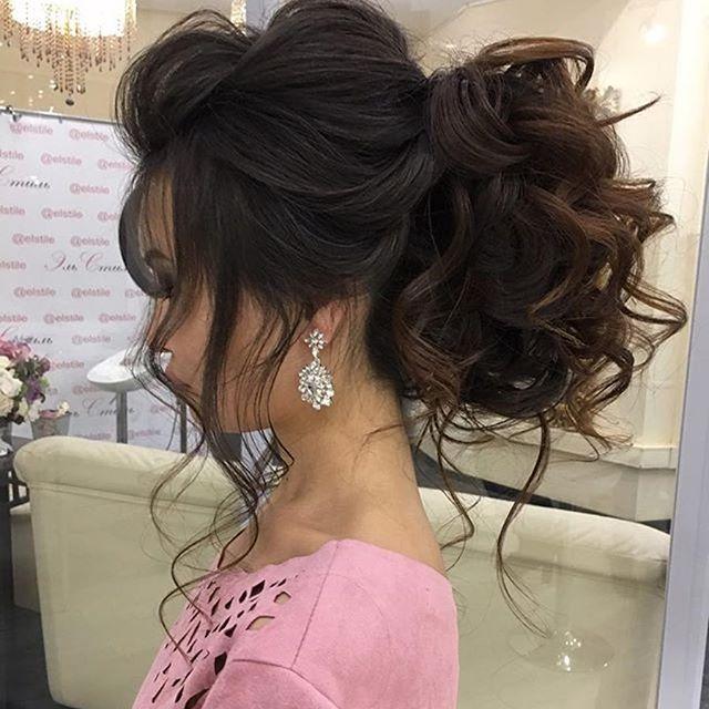 زفاف - stylish hairstyle