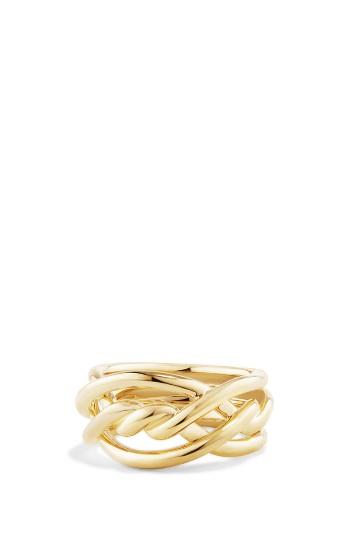 Hochzeit - David Yurman Continuance Ring in 18K Gold
