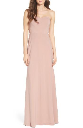 Mariage - Jenny Yoo Kylie Tie Back Strapless Gown