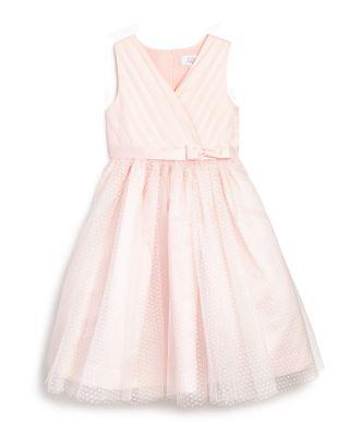Mariage - US Angels Girls&#039; Tulle Overlay Ballerina Flower Girl Dress - Little Kid