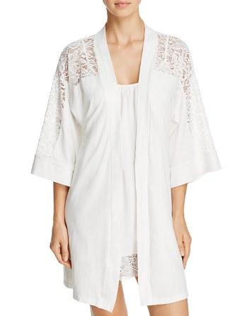 Mariage - In Bloom by Jonquil Wrap Robe & Chemise