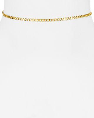 Mariage - Argento Vivo Curb Chain Choker Necklace, 12&#034;