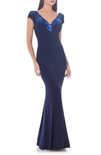 Свадьба - JS Collections Jersey Mermaid Gown 