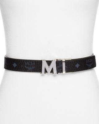 زفاف - MCM Color Visetos Reversible Belt