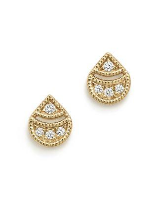 Mariage - Dana Rebecca Designs 14K Yellow Gold Rochelle Jo Teardrop Diamond Earrings