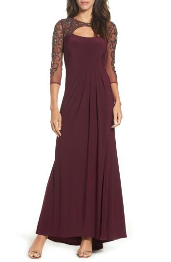 Mariage - Xscape Embellished Gown 