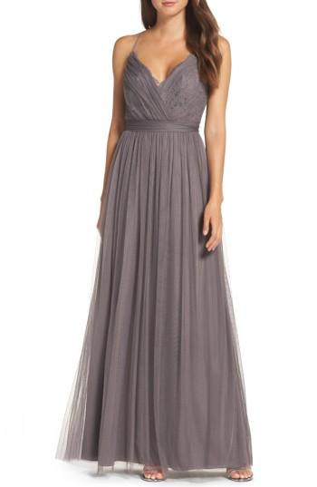 Hochzeit - Watters Aria Lace & Tulle Gown 