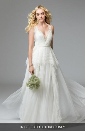 Hochzeit - Willowby Jewel Lace & Net A-Line Gown (In Stores Only) 