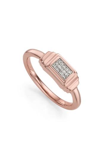 زفاف - Monica Vinader Baja Deco Diamond Ring 