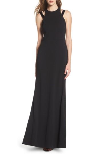 Свадьба - Vera Wang High Neck Strappy Gown 