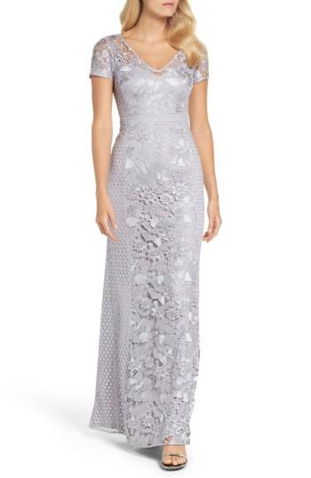 Mariage - Adrianna Papell Guipure Lace Mermaid Gown 