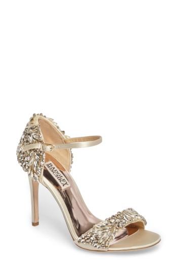 Hochzeit - Badgley Mischka Tampa Ankle Strap Sandal (Women) 