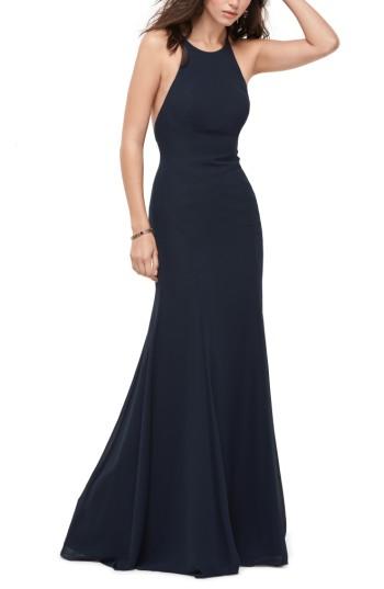 Mariage - WTOO Chiffon Tie Back Gown 