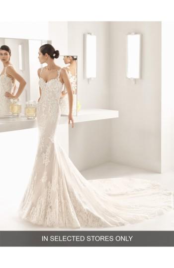 Mariage - Two by Rosa Clara Oboe Sleeveless Lace Mermaid Gown 