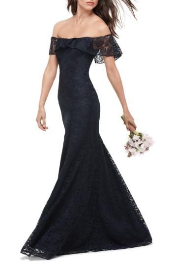 Wedding - WTOO Amour Lace Off the Shoulder Gown