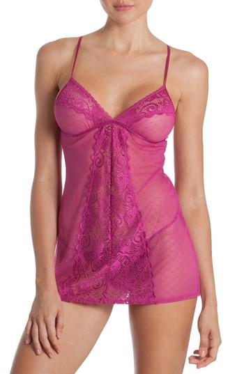 Wedding - In Bloom by Jonquil Lace Chemise & G-String