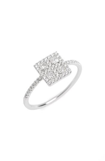 Hochzeit - Bony Levy Amara Diamond Square Ring 
