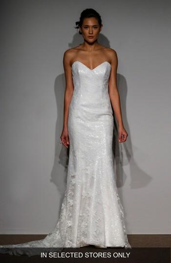 Mariage - Anna Maier Sylvie Embellished French Lace Gown 