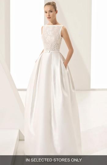 Hochzeit - Rosa Clara Couture Parker Silk Blend Ballgown 