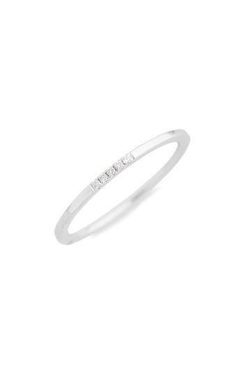 Hochzeit - Bony Levy Prism Small Stackable Diamond Ring (Nordstrom Exclusive) 