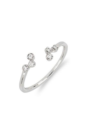زفاف - Bony Levy Mila Scattered Diamond Open Ring (Nordstrom Exclusive) 