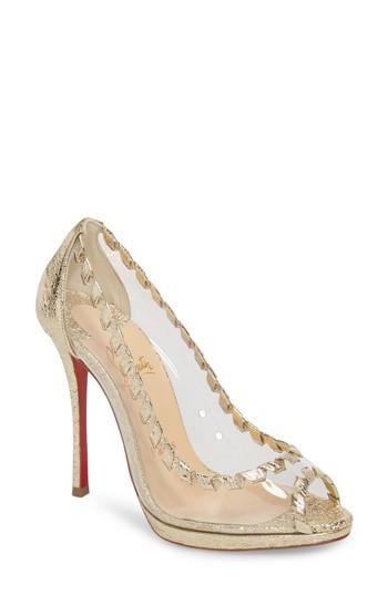 Mariage - Christian Louboutin Hargaret Whipstitched Pump (Women) 