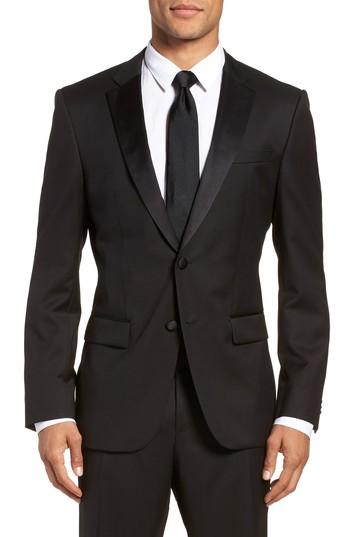 Mariage - BOSS Hence CYL Trim Fit Wool Dinner Jacket 