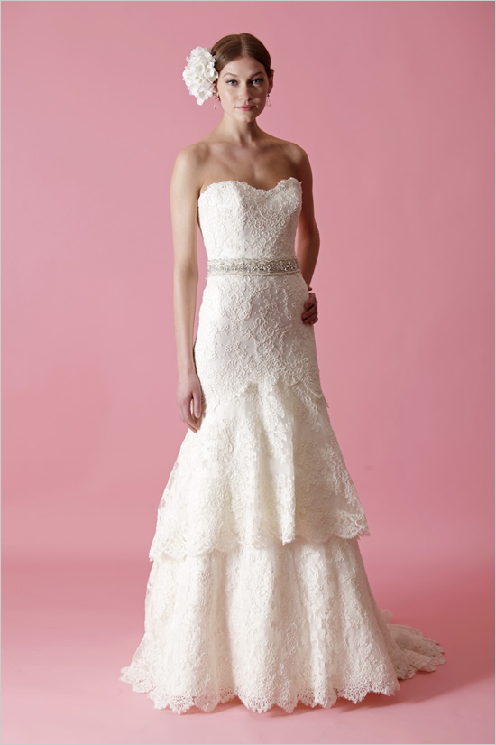 Wedding - Badgley Mishka Lace Wedding Gown