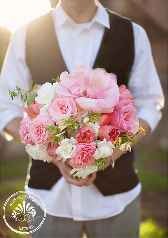 Hochzeit - Pink Wedding Bouquet