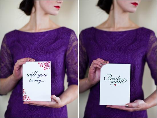 Wedding - Will You Be My Brides Maid Cards