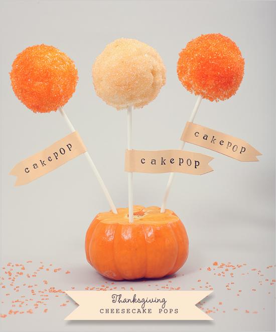 Mariage - Cheesecake Thanksgiving Pops
