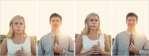 Mariage - Fake Mustaches