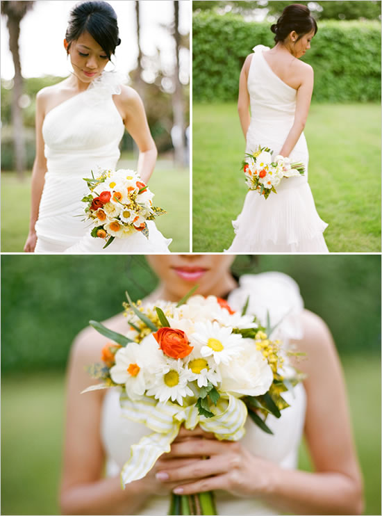 Hochzeit - Daisy Wedding Bouquet