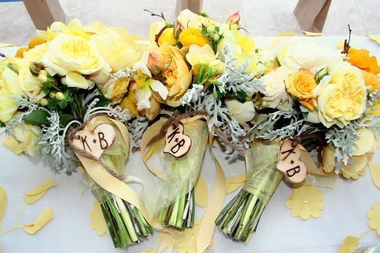 Wedding - Rustic Wedding Bouquets