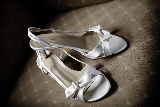 زفاف - أحذية الزفاف الأبيض