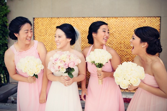Wedding - Pink Bridesmaids' Dresses