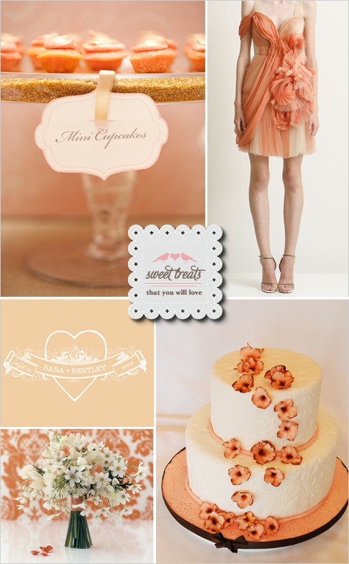 Hochzeit - Peach Wedding Details