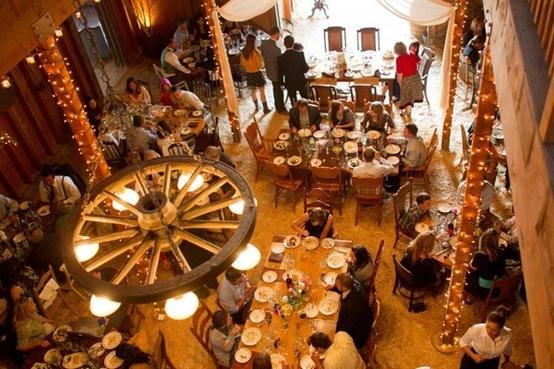Wedding - Rustic Wedding Reception Decor
