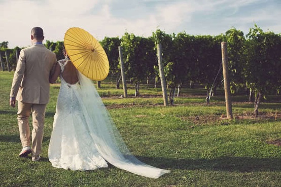 زفاف - المظلات في حفلات الزفاف
