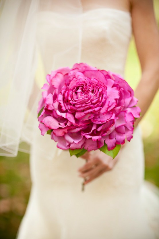 Mariage - Bouquets de mariage uniques ♥ belle idée de bouquet de mariage