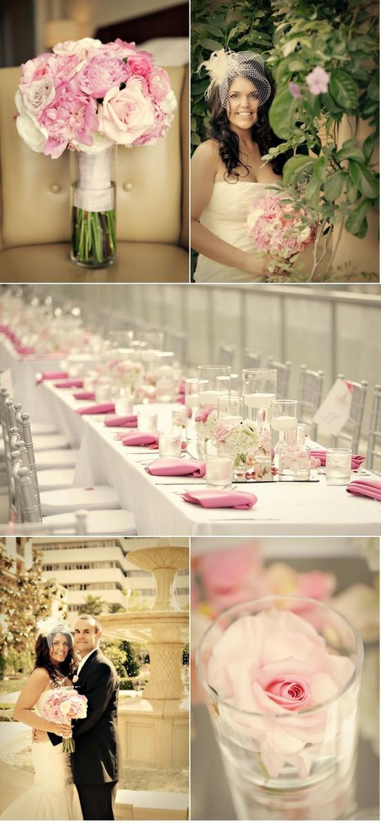 Wedding - Pale Pink Wedding Color Palettes 