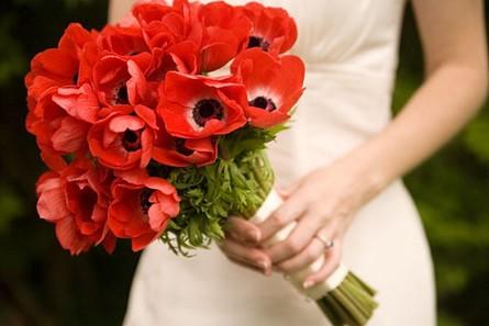 زفاف - القرمزية اللون لوحات الزفاف
