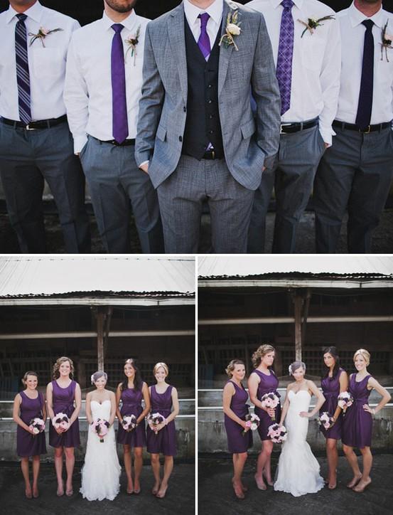 زفاف - الخزامى زفاف لوحة اللون