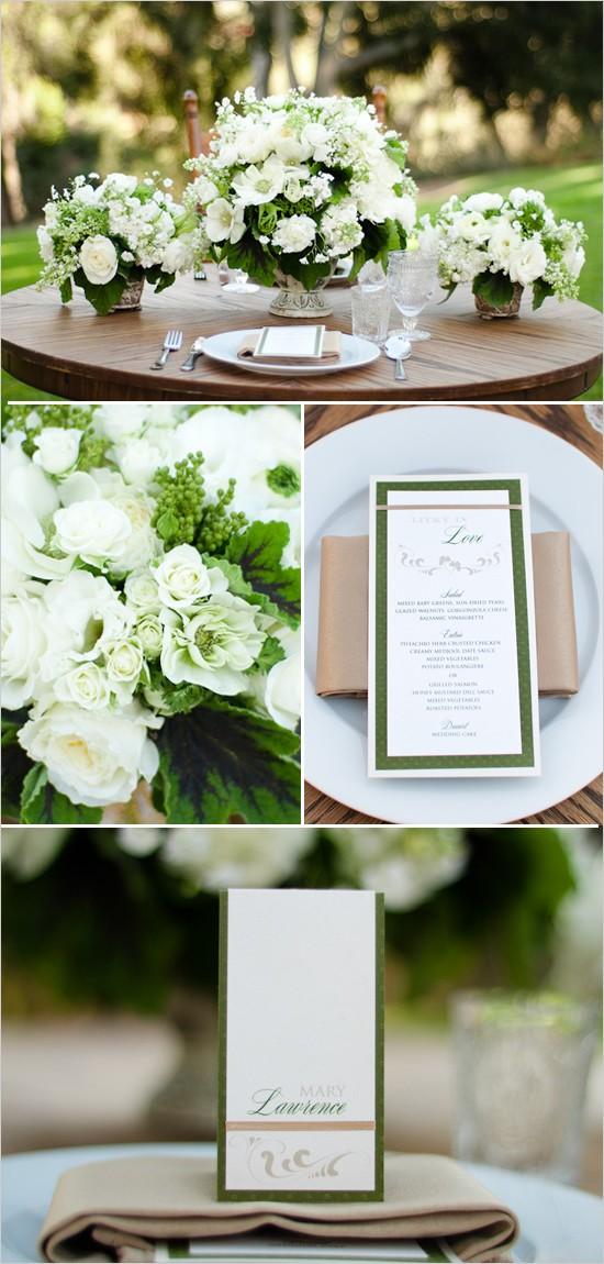 Wedding - Kelley Green Wedding Color Palettes 