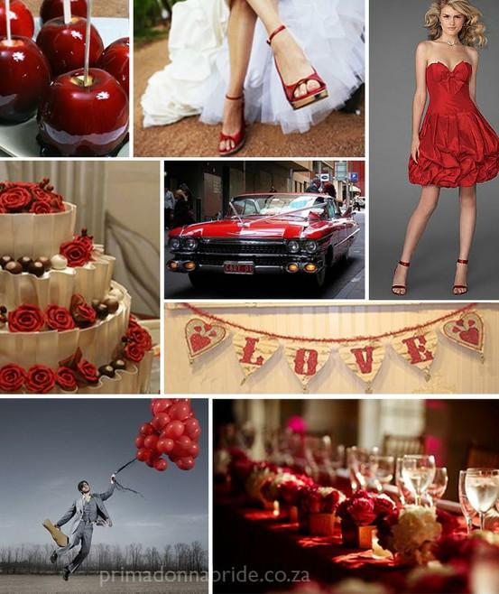 Wedding - Red Wedding Inspiration